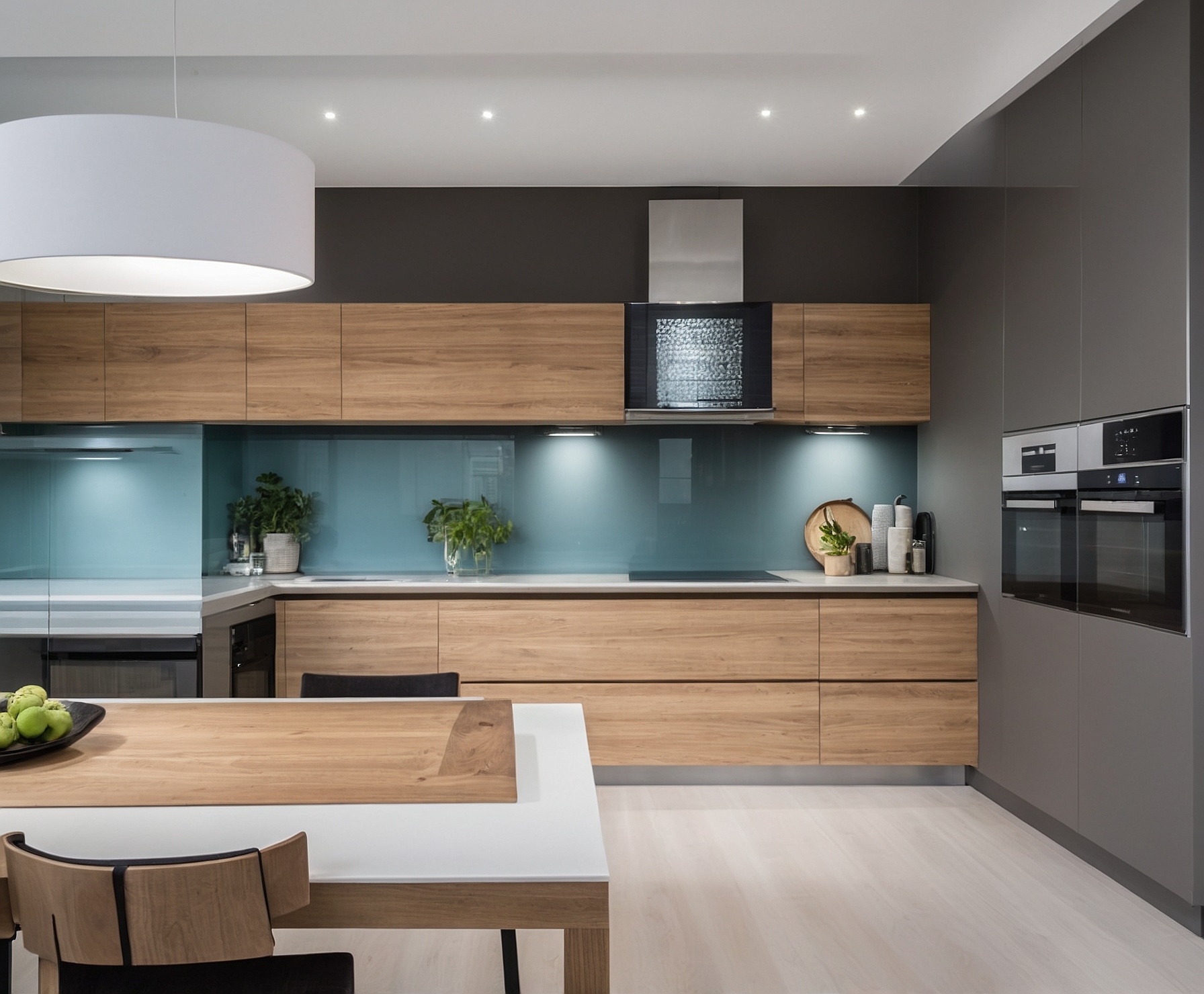 Cocina moderna y funcional reformada